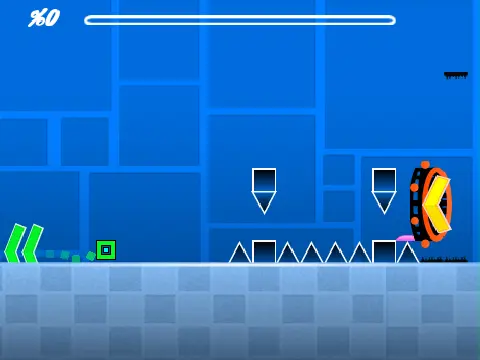 Play Concise online, a hard demon level created with Geometry Dash Level Maker