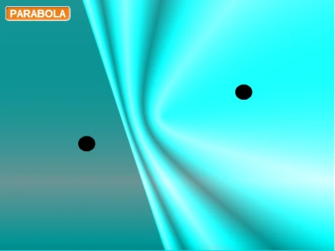 Conic Section Art Analytic Geometry - Educational math game featuring circles, ellipses, parabolas and hyperbolas