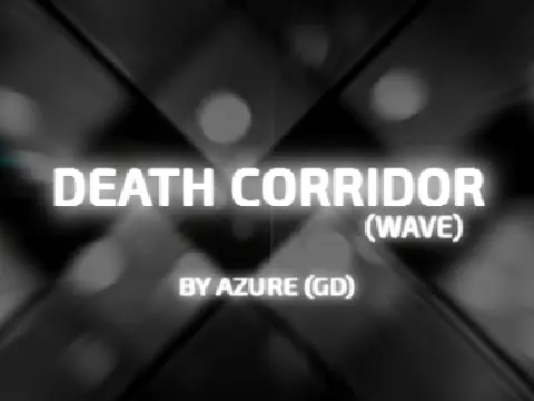 Death Corridor Wave Geometry Dash Revamped level editor interface