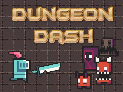 Dungeon Dash Demon Slayer Demo Logo - Action Adventure Game