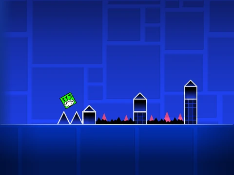 Extreme Demon Geometry Dash Version 1.3 intense gameplay