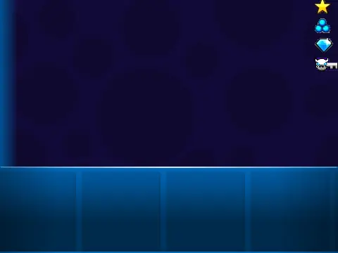 Fan-made recreation of the Sonic Wave Geometry Dash level showing fast-paced obstacles.