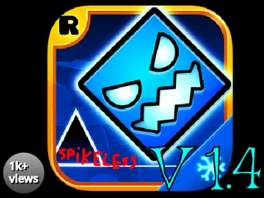 Game logo for GD Subzero Spikeless version 1.4