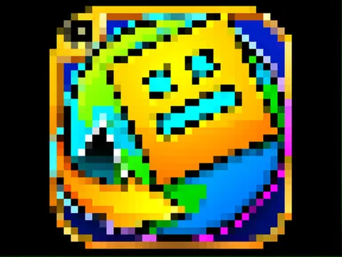 Geometry Dash Toxic Factory gameplay with waveinator and space elements