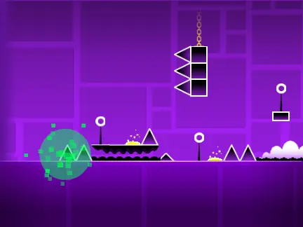 Geo Dash V2 Logo - Rhythm-Based Platformer