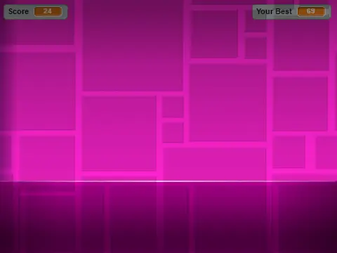 Geometry Dash Logo - Rhythm Platformer Game