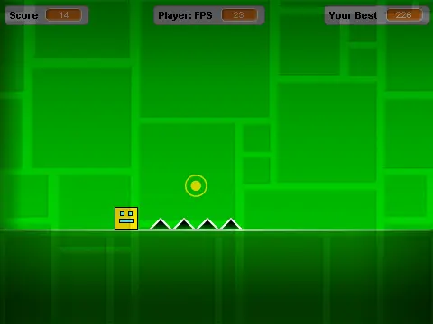 Geometry Dash V2 Game Logo
