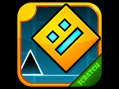 Geometric Dash V3 Geometry Dash Game Logo