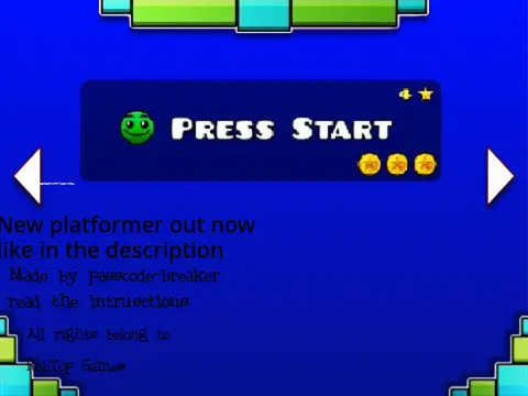 Geometry Arrow SubZero Hacked 2 Game Cover