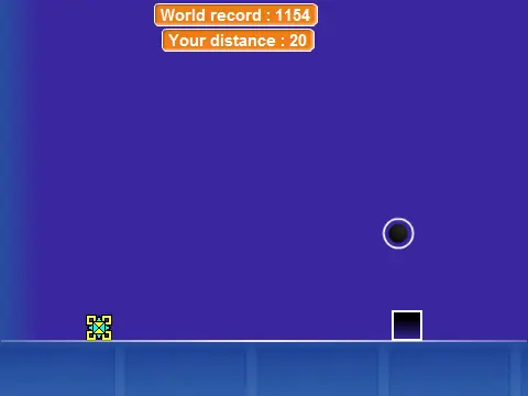 Geometry Dash Remix Game Logo - Jump and Dodge Game