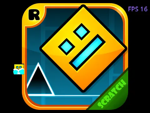 Enhanced Geometry Dash platformer game screenshot