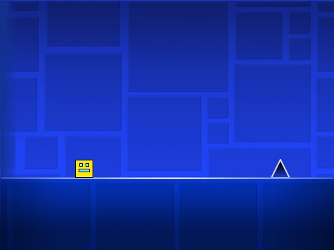 Play Geometry Dash fan-made Scratch version online free