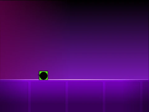 Geometry Dash 1919 gameplay showing demon-level obstacles