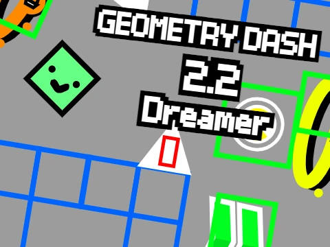 Geometry Dash 2.2 Dreamer gameplay with new update aesthetics