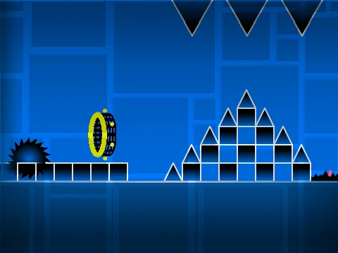 Play Geometry Dash 2.2 God Of Death hard mode online free