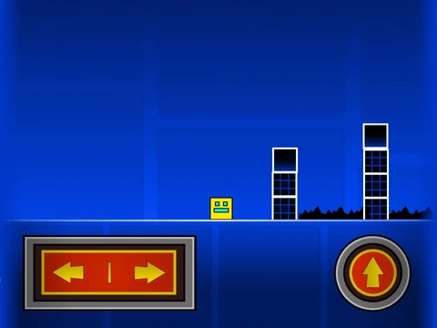Gameplay of the new Geometry Dash 2.2 platformer mode