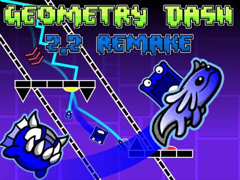 Play Geometry Dash 2.2 Remake fan version online
