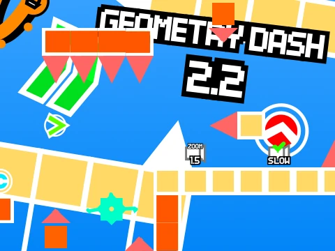 Geometry Dash 2.2 Scratch Remake BUFFED gameplay