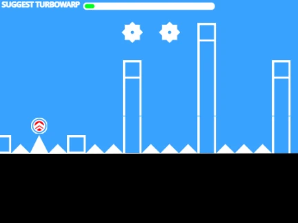 Play Geometry Dash 2.2 Scratch Remake remix online