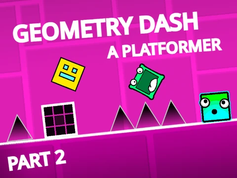 Play Geometry Dash 2, a mobile-friendly platformer game on your phone