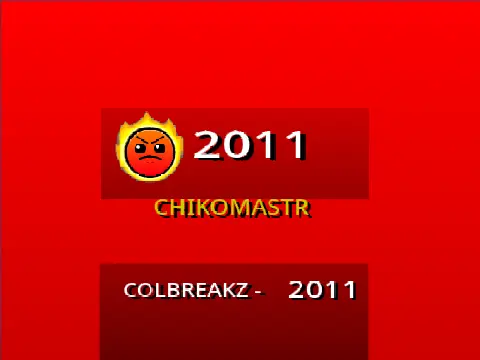 Geometry Dash 2011 official game logo featuring geometric design