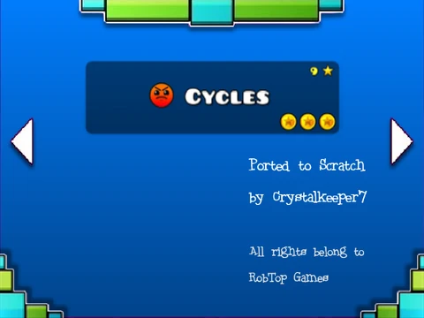 Play Geometry Dash 9-12 electroman adventures remix online