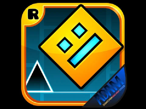 Play Geometry Dash Adam Edition online for free at Gosprunki