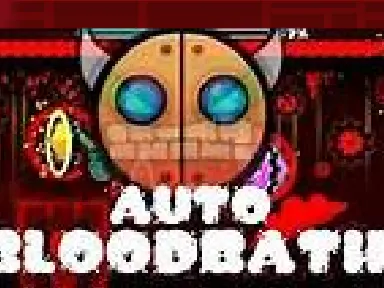 Geometry Dash Autobath Bloodbath Remix Game Cover