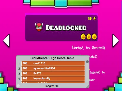 Geometry Dash Bloodbath-Deadlocked extreme demon level gameplay