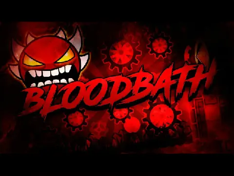 Geometry Dash Bloodbath Improvements Logo Cover