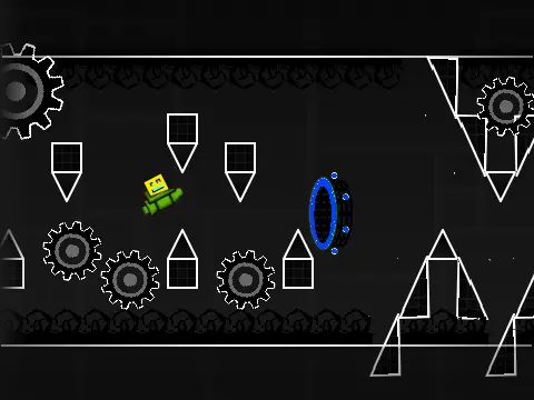 Geometry Dash Bloodbath Noclip with Restart Logo Cover