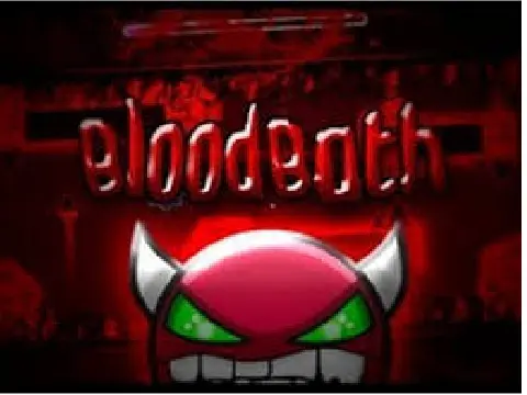 Geometry Dash Bloodbath v2 intense gameplay screenshot