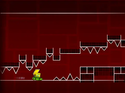 Geometry Dash Bloodbath v5 intense demon level gameplay