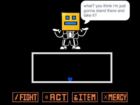 Geometry Dash Boss Fight gameplay