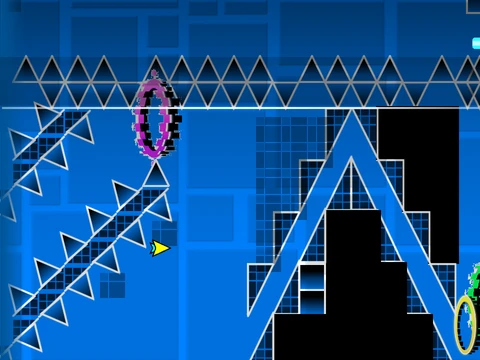 Play Geometry Dash Challenge 1 custom level online