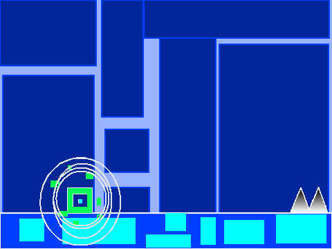 Logo for Geometry Dash - Challenge game