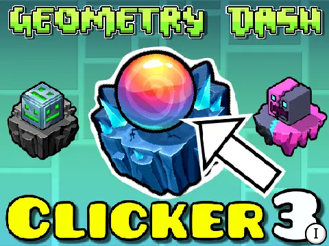 Geometry Dash Clicker 3 v1.3 - Fan-made clicking incremental game