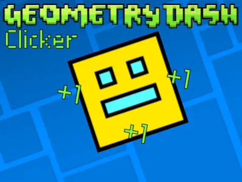 Geometry Dash Clicker incremental game with rhythm elements