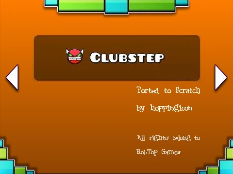 Geometry Dash Clubstep Blackout Mode dark gameplay with limited visibility
