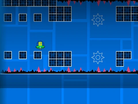 Geometry Dash Custom Level All Rounder gameplay