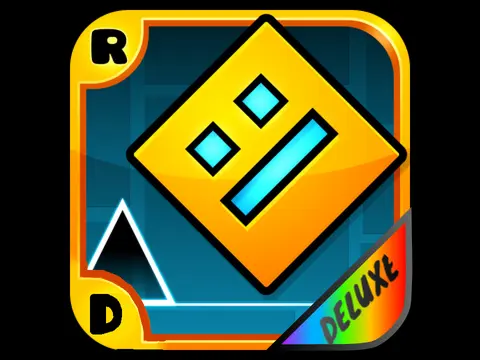 Geometry Dash Deluxe version 3.53 with level creator and multiplayer features