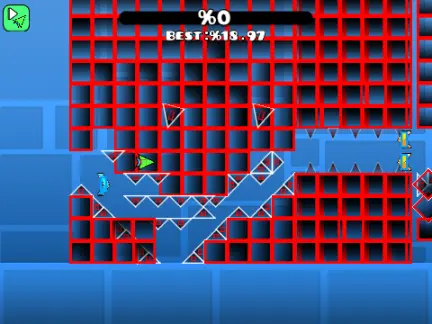 Geometry Dash Demon V2 challenging demon level gameplay
