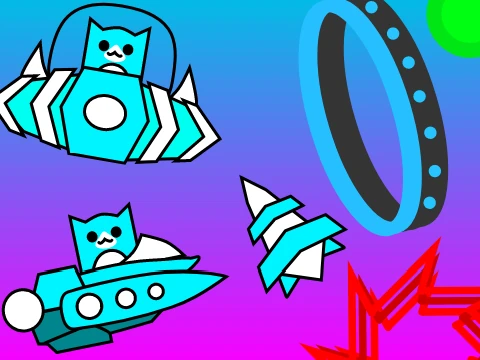 Play Geometry Dash - Divine Emancipation Cat, a unique fan-made level
