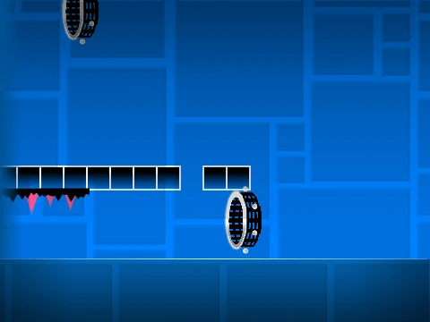 Geometry Dash Dry Out VX insane gameplay screenshot