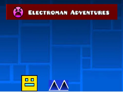 Geometry Dash Electroman Adventures level with original sound