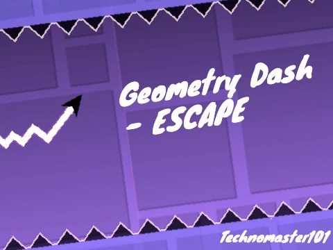 Play Geometry Dash ESCAPE v1.2 online free scratch remake