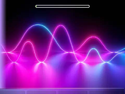Geometry Dash Explorneon logo and gameplay preview