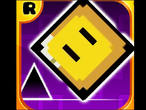 Geometry Dash Hacked Can't Die Game Cover