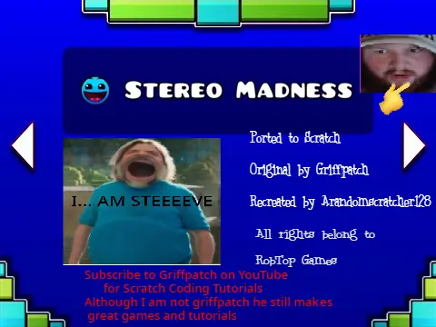 Geometry Dash Hacked and Crazier Logo