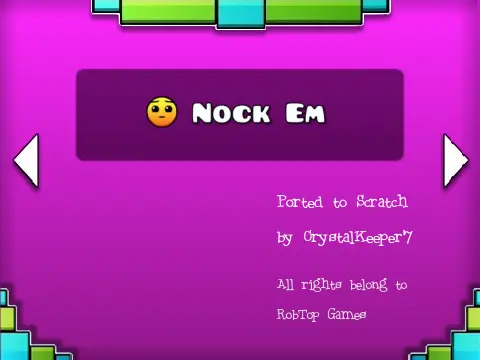 Geometry Dash Hacked Mod featuring Subzero and Meltdown versions logo